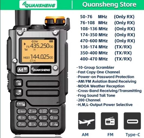 Рація Quansheng UV-K5(8) V1