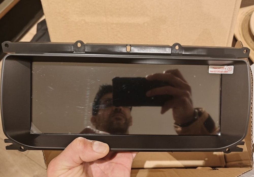 Ecrã android 10,25" Range Rover evoque CPU 8-core 8 + 128 GB  + 4G