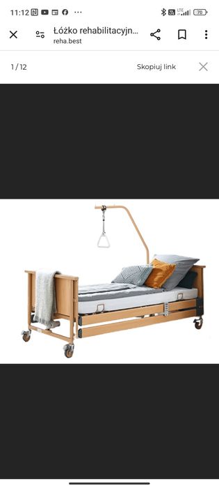 Łóżko rehabilitacyjne elektryczne Burmaier Dali II