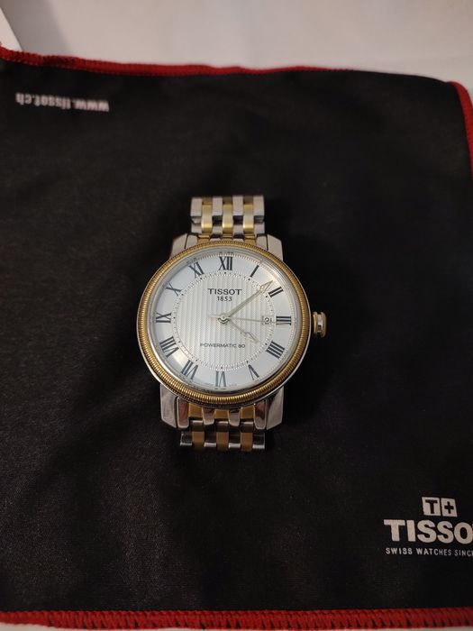Zegarek Tissot Bridgeport GENT POWERMATIC 80 PVD