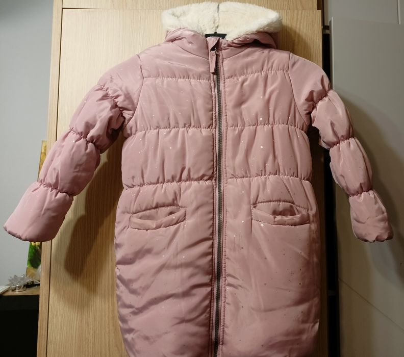 Kurtka zimowa dziewczęca