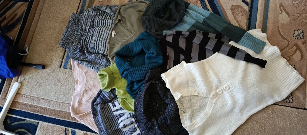 Mix damski sweter tunika Golf 10 sztukM/L
