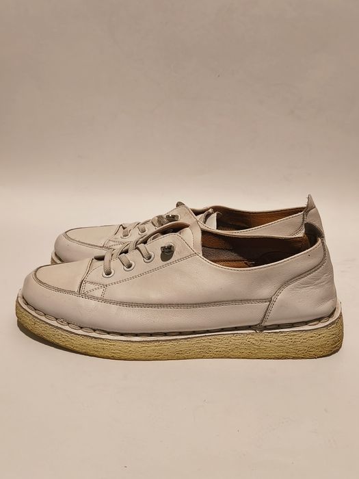 Skórzane buty Madella