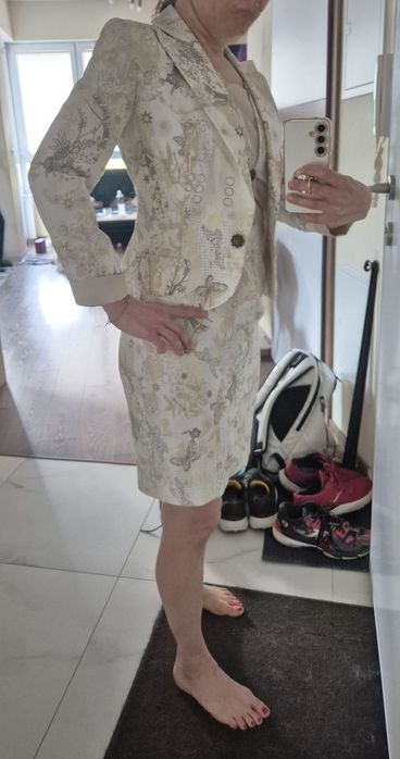 Pretty One komplet 34 sukienka i żakiet komunia wiosna