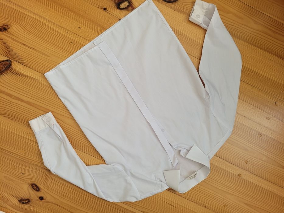 Koszula biała galowa elegancka wizytowa dla chłopca