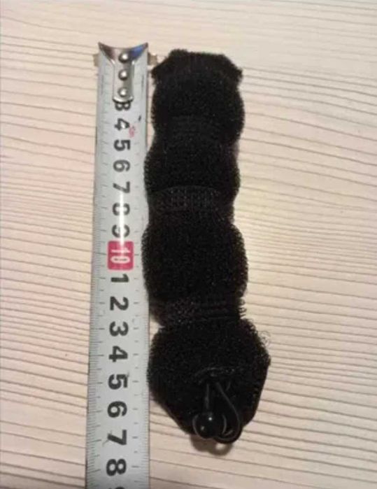 Вау!Резинка пружинка по-новому и не сечет волосы.Бублик для Гульки