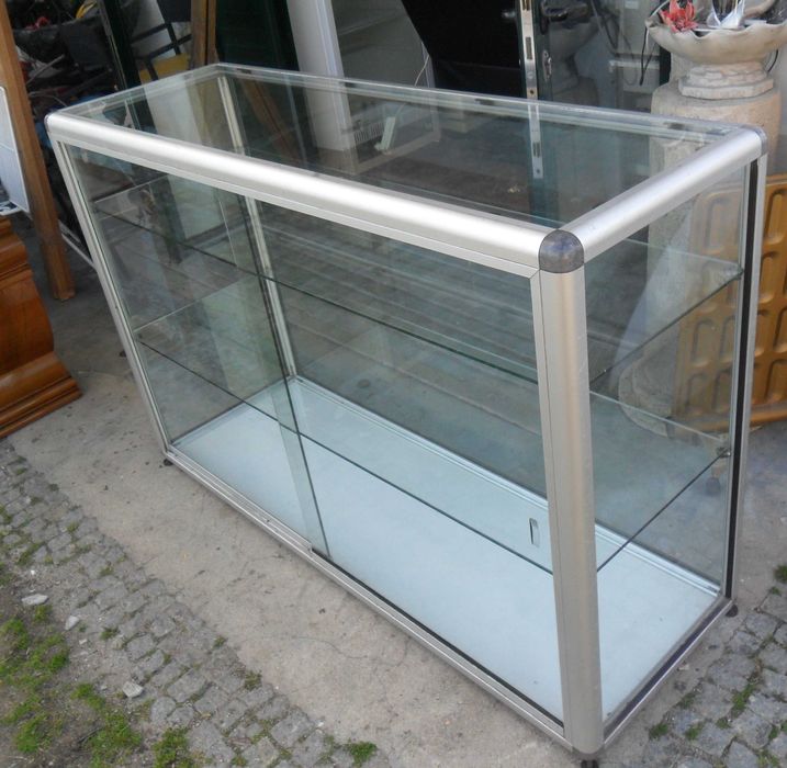 Balcão / vitrine expositor (ver descrição)