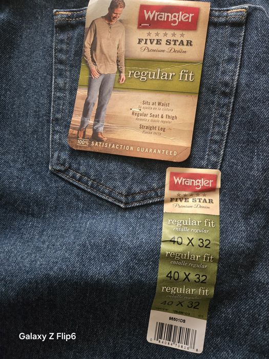Spodnie męskie wrangler 40×32