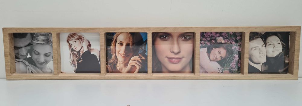 Multirama na 6 zdjęć drewno - DĄB NATURALNY