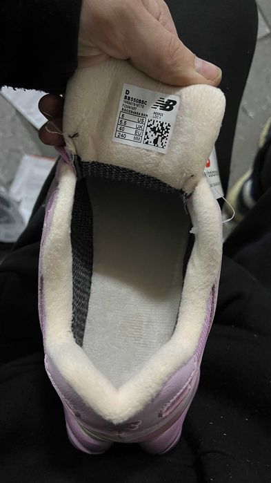 Кросівки зимові New Balance 9060 Termo Pink premium