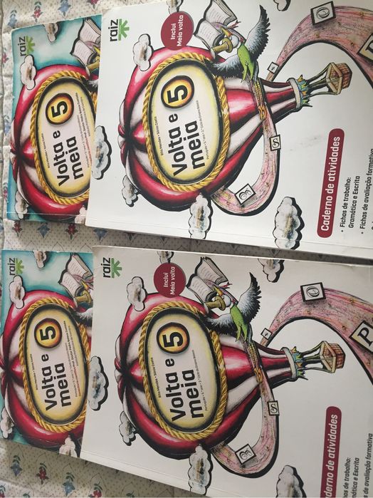 Livros Português - 5 ano