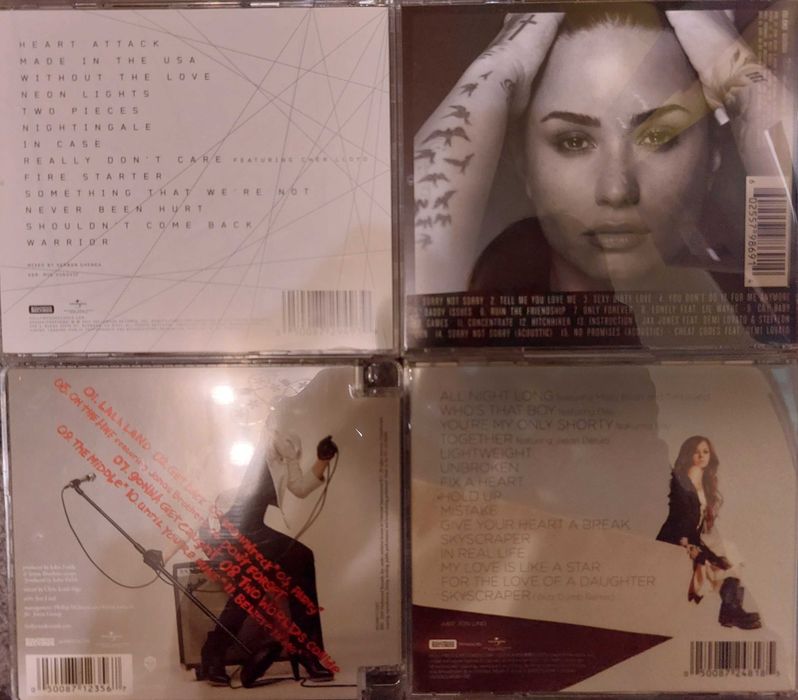 Demi Lovato 4 CD - Don't Forget, Unbroken, Demi, Tell Me You Love Me