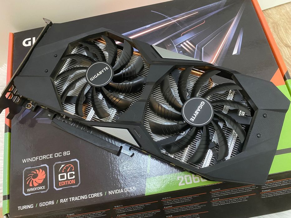 GigaByte GeForce RTX 2060 Super 8 GB