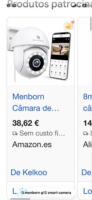 Vendo camara menborn