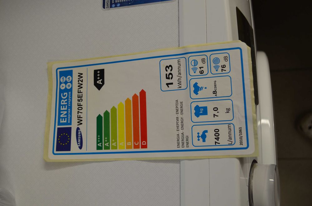 Pralka Samsung Ecobuble 7kg klasa A+++