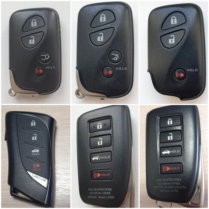 Ключ Toyota Lexus орігінал Nx Rz Rav Prius RX Gx Avalon Highlander ES