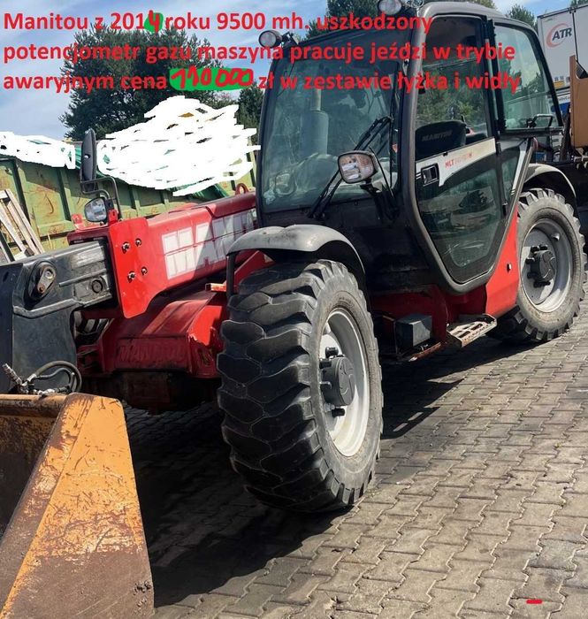 Ładowarka teleskopowa Manitou  MLT 845 120 H