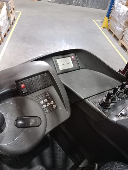 Wózek widłowy boczny Linde R10 UDT FV23%