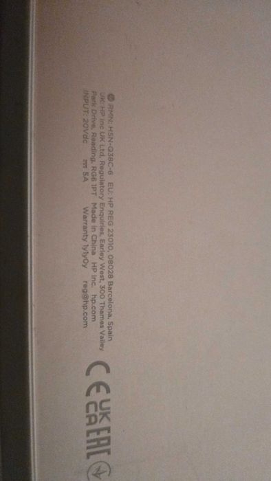 HP ProBook Intel Core Ultra 5 – para peças/reparação