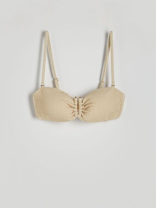 Strój kąpielowy bikini złoty