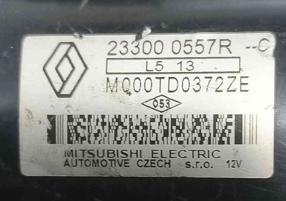 Motor de Arranque RENAULT CAPTUR I (J5_, H5_) ano 2015