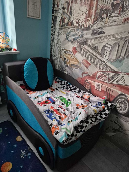 Łóżko Tapczan rozkładany AUTO sofa narożnik tapczanik AUTKO