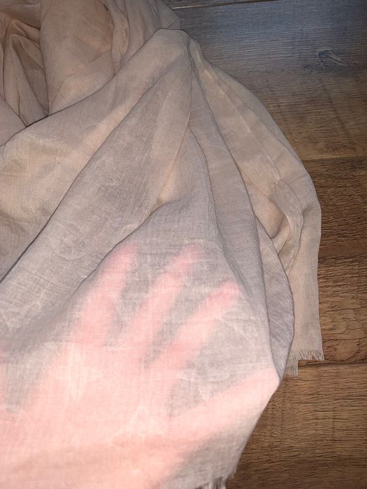 LV szal lekki duży apaszka jedwab