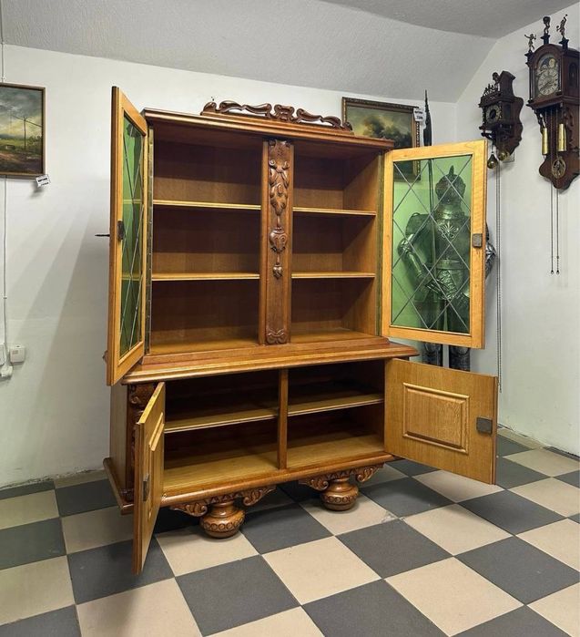 Вітрина сервант дерево витрина 3989