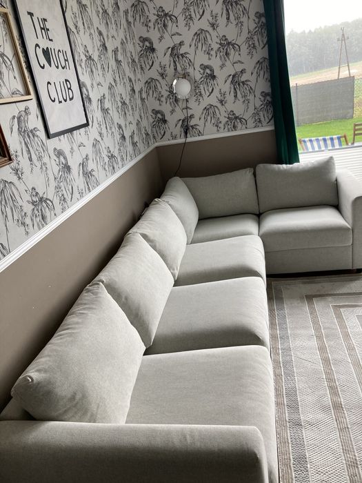 VIMLE Sofa narożna Gunnared beżowy