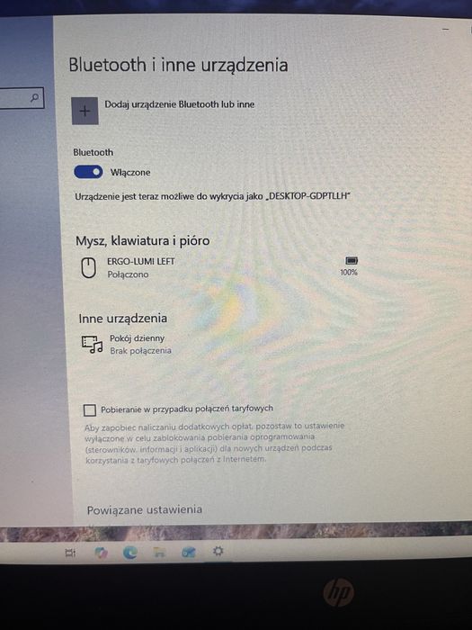 Myszka BLUESTORK Ergo-Lumi Left