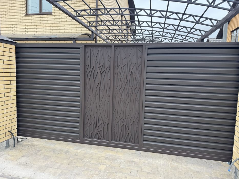 Виготовляємо ворота, паркани