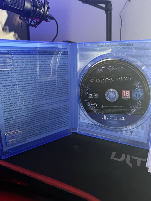Śródziemie Cień Wojny Playstation4