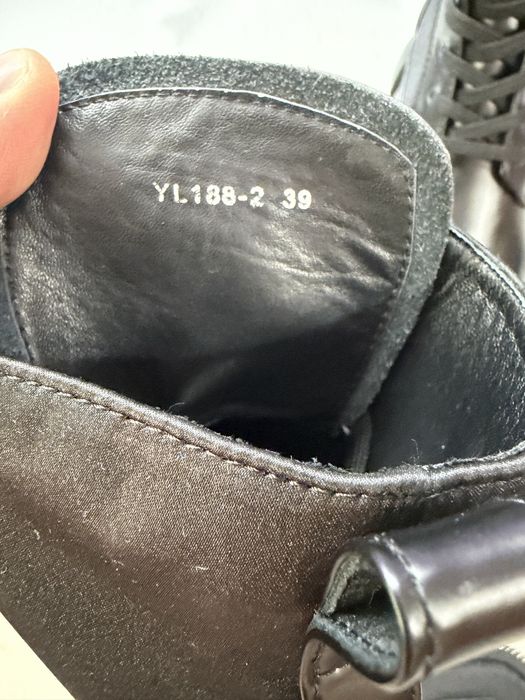 Ботинки Prada Monolith Combat Leather Nylon