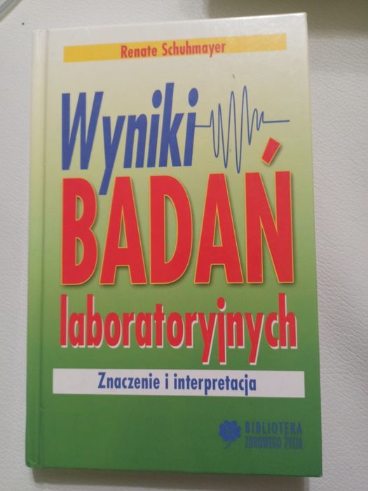 Wyniki badań laboratoryjnych - książka