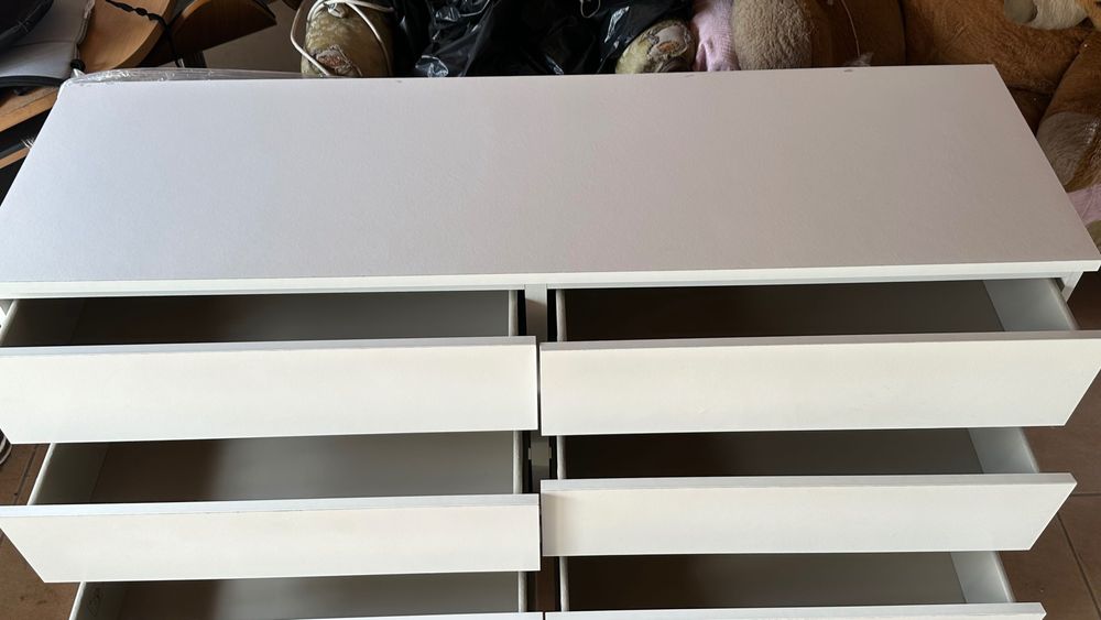 Cómoda MALM 6 gavetas ikea