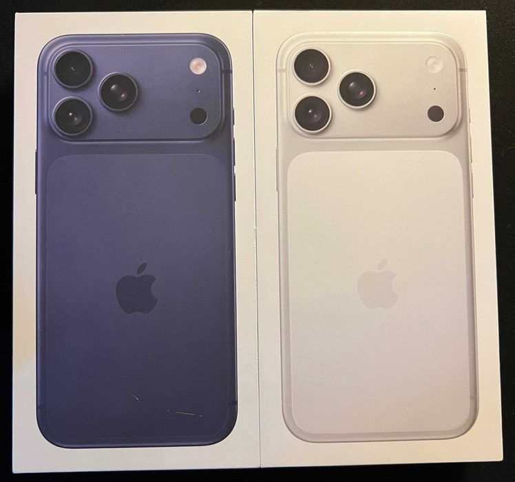 Фіз сім, новий, запакований Iphone 17 Pro Max 256 Silver/Blue фіз сім,