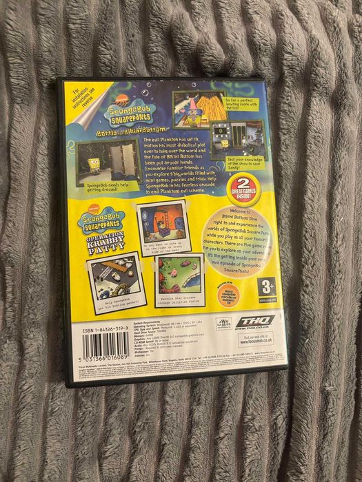 Gra PC SpongeBob Double Pack 2w1 UŻYWANA PC CD THQ