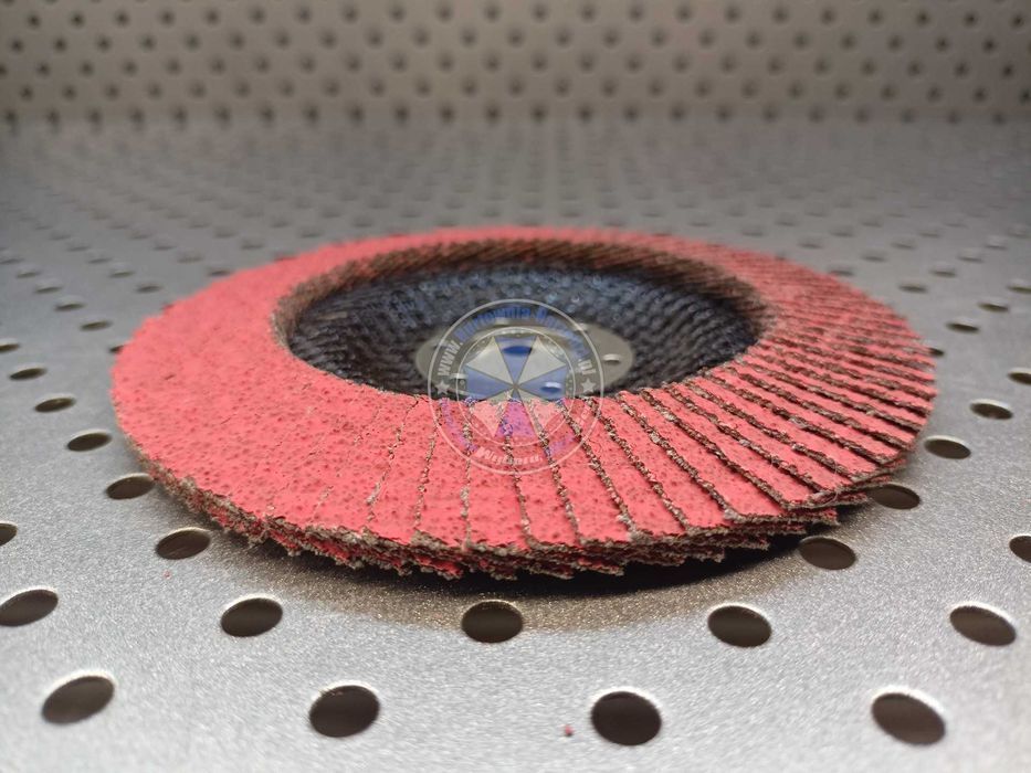 10szt. Tarcza Listkowa Ceramiczna 125mm P40 FELMAN Ceramic RED lamelka