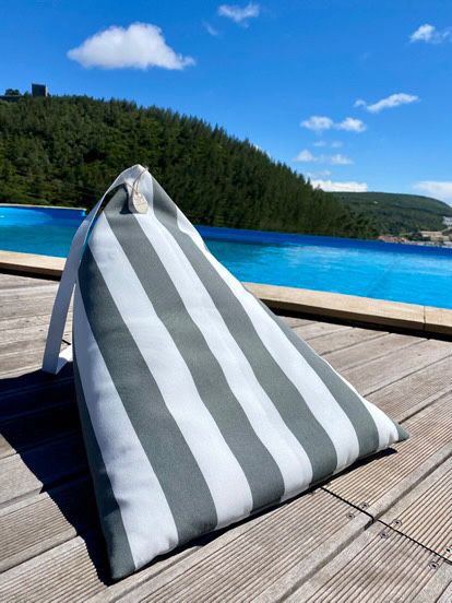 Almofada / Puff de Praia, Piscina,  Campo, Casa… - ENTREGA IMEDIATA