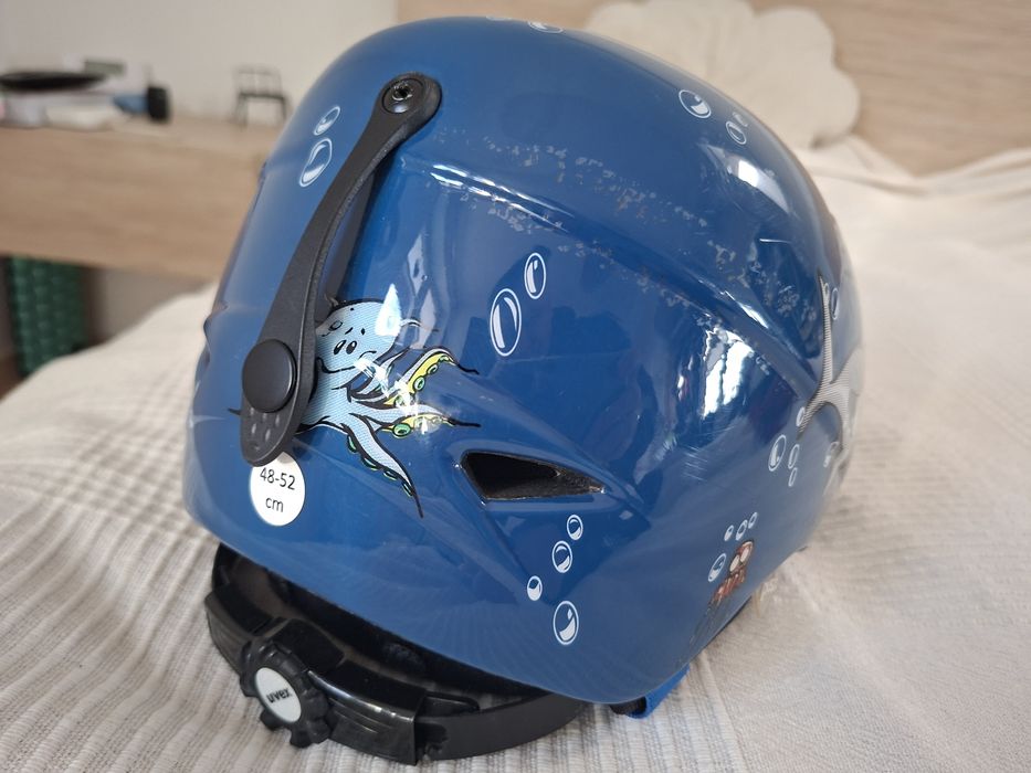 Kask narciarski dziwciecy Uwex roz. 48-52