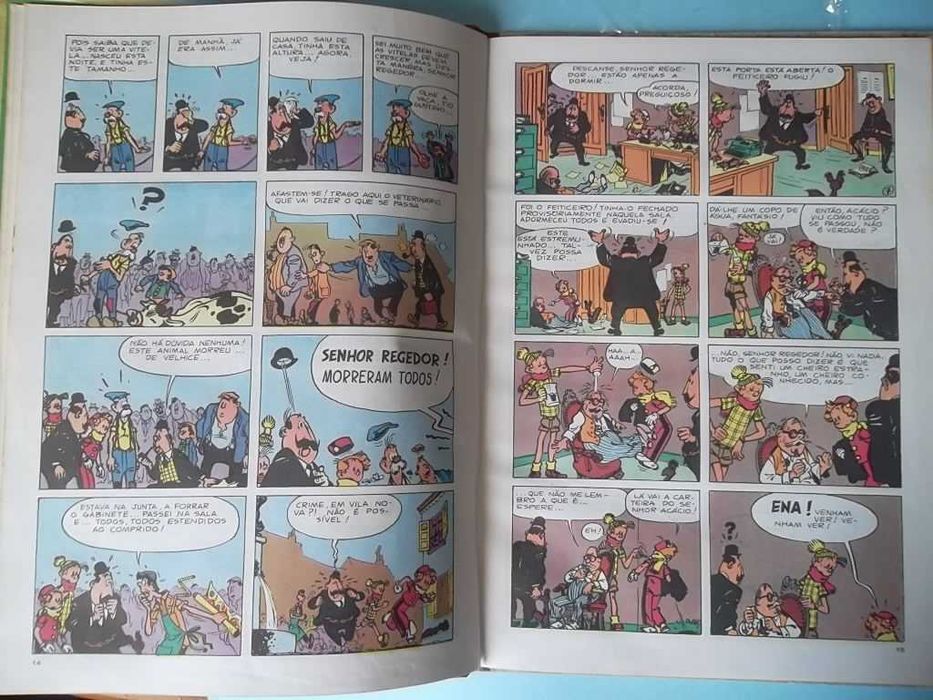 O Feiticeiro da Vila Nova de Milfungos - Edições Camarada.