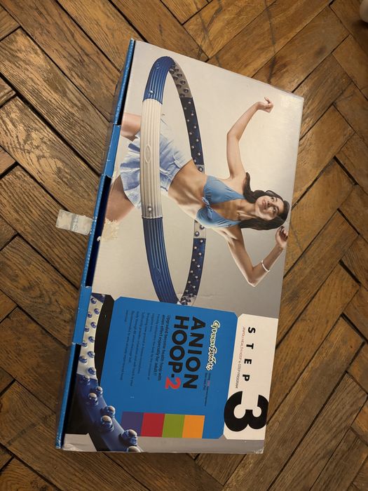 Hula Hop, Anion hoop, z masażerem, wypustkami.