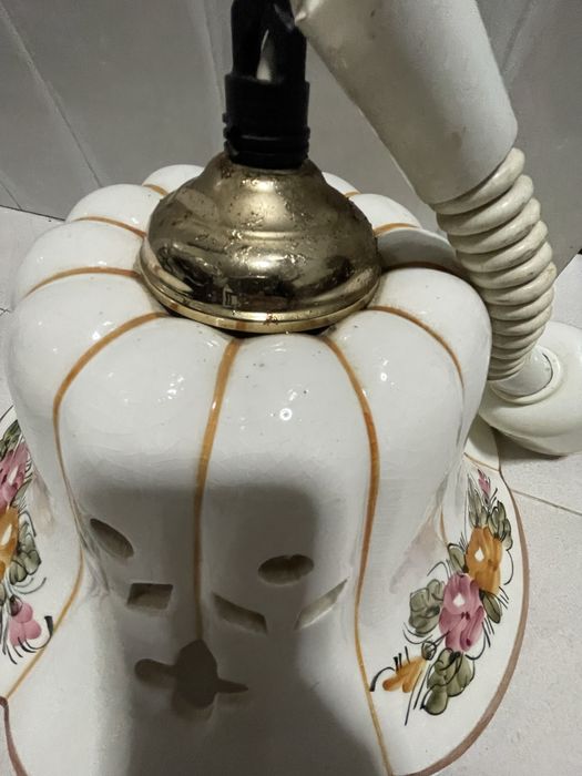 Candeeiro cozinha rústico