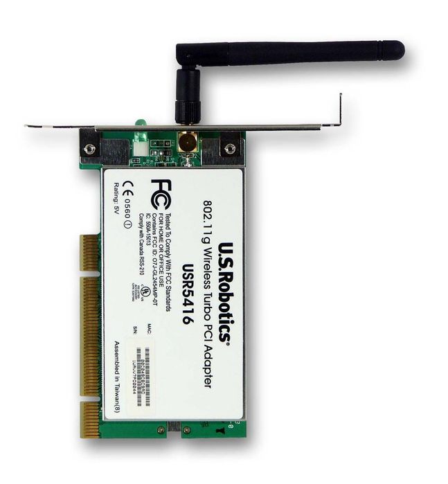 Сетевой адаптер 802.11g PCI Turbo Wireless