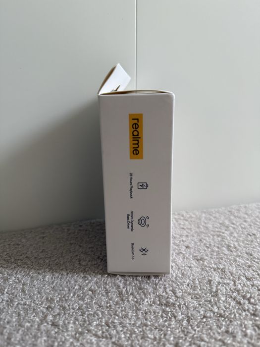 Nowe słuchawki Realme Buds T100 czarne