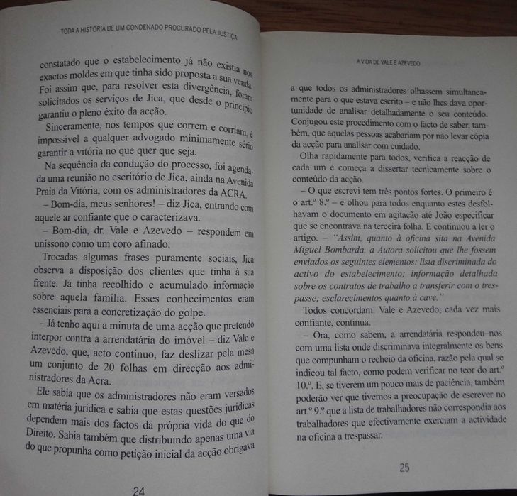 A Vida de Vale e Azevedo