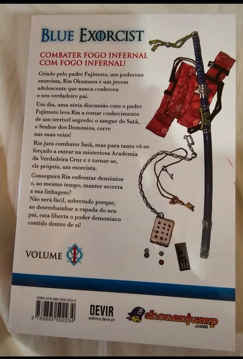 Blue Exorcist Volume 1 & 2 PT
