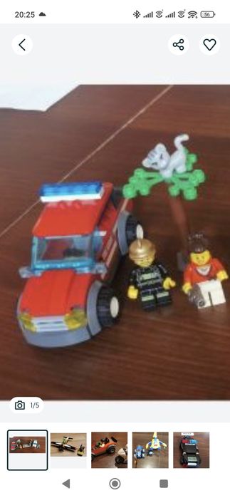 Lego city straż pożarna policja