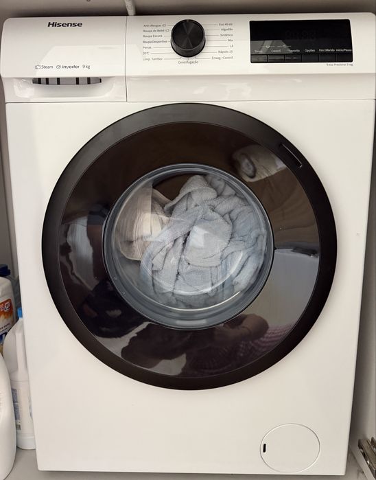 Maquina de lavar 9kg Hisense