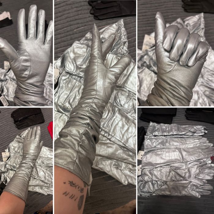 Перчатки шкіряні жіночі, нові